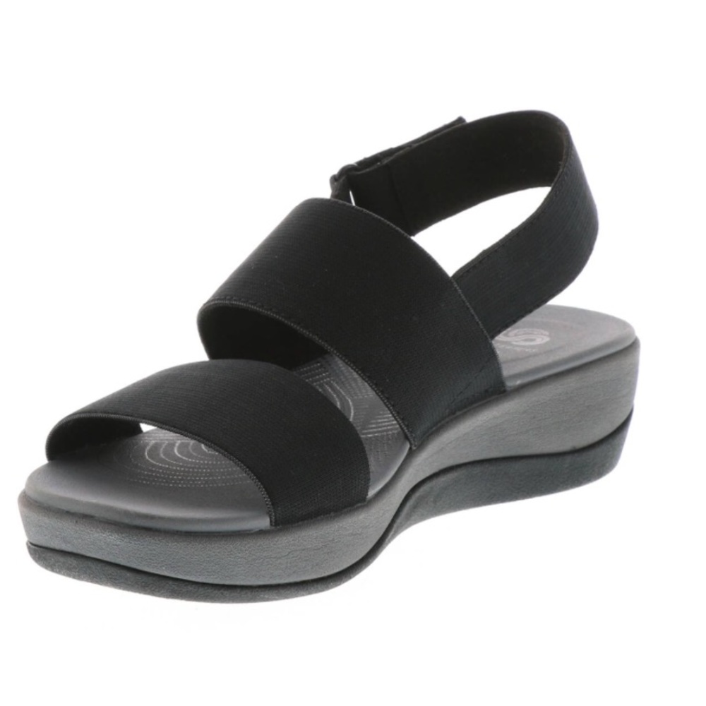 Clark’s cushions sling back shoes ( QVC )